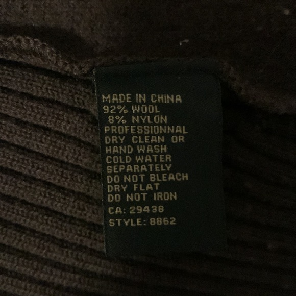 Lovely wool blend Jeanne Pierre jacket style cardigan - Picture 8 of 8